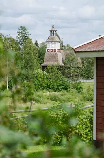 Фото номера Четырехместный номер с общей ванной комнатой Фермерские дома Lemettilä Countryside Accommodation г. Petäjävesi 6